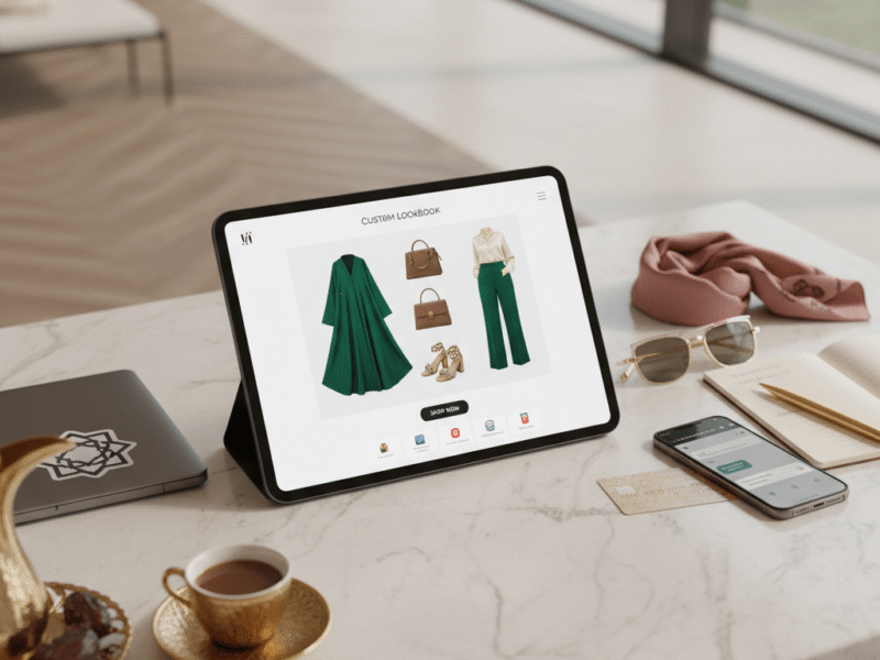 Virtual Styling & Digital Lookbook